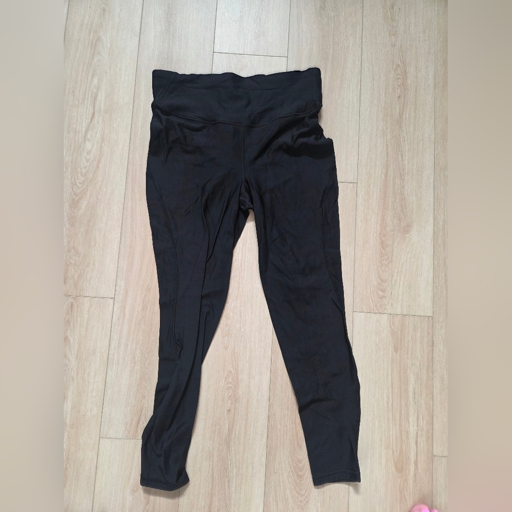 ​Lululemon Black Fleece High-Rise Running Tight 28" Size 14